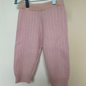 Lands’ End baby girl’s cashmere trousers 6-9M